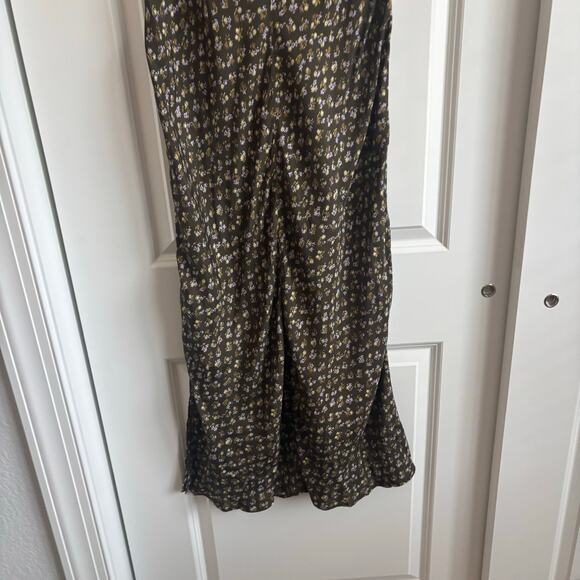 Madewell Women’s Wide V-Neck Midi Slip Dress Ditsy Floral Babydoll Soft Girl 8 - Picture 13 of 16